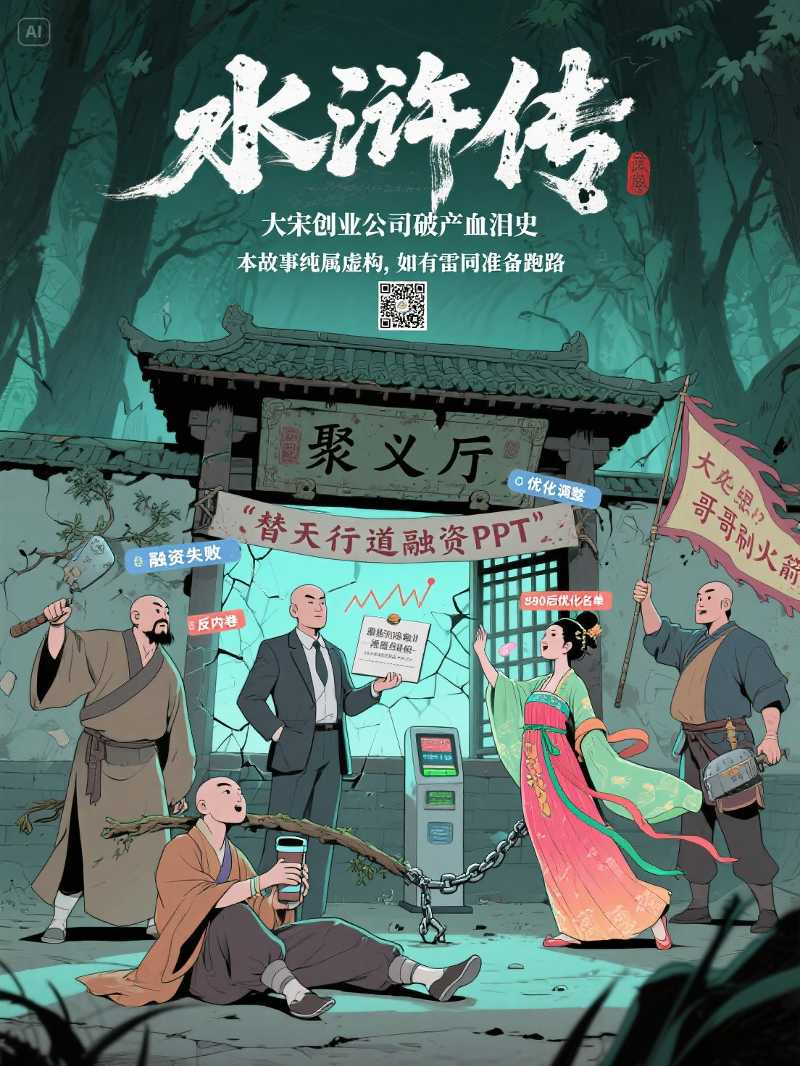 《水浒传》快读本大纲：大宋创业公司の破产血泪史  
